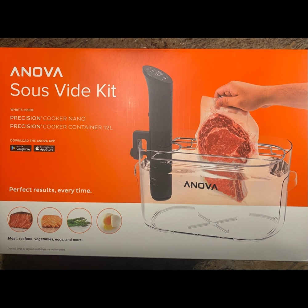 Anova Sous Vide Kit- brand new, never opened, still in original packaging